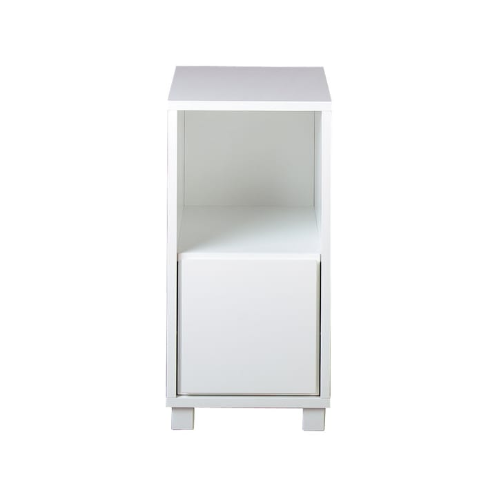 Mesa de cabeceira II - Branco lacado - Scherlin