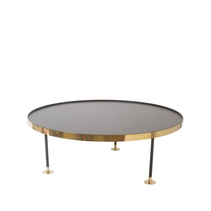 Mesa de centro 12 - Ø110 cm, preto - Scherlin