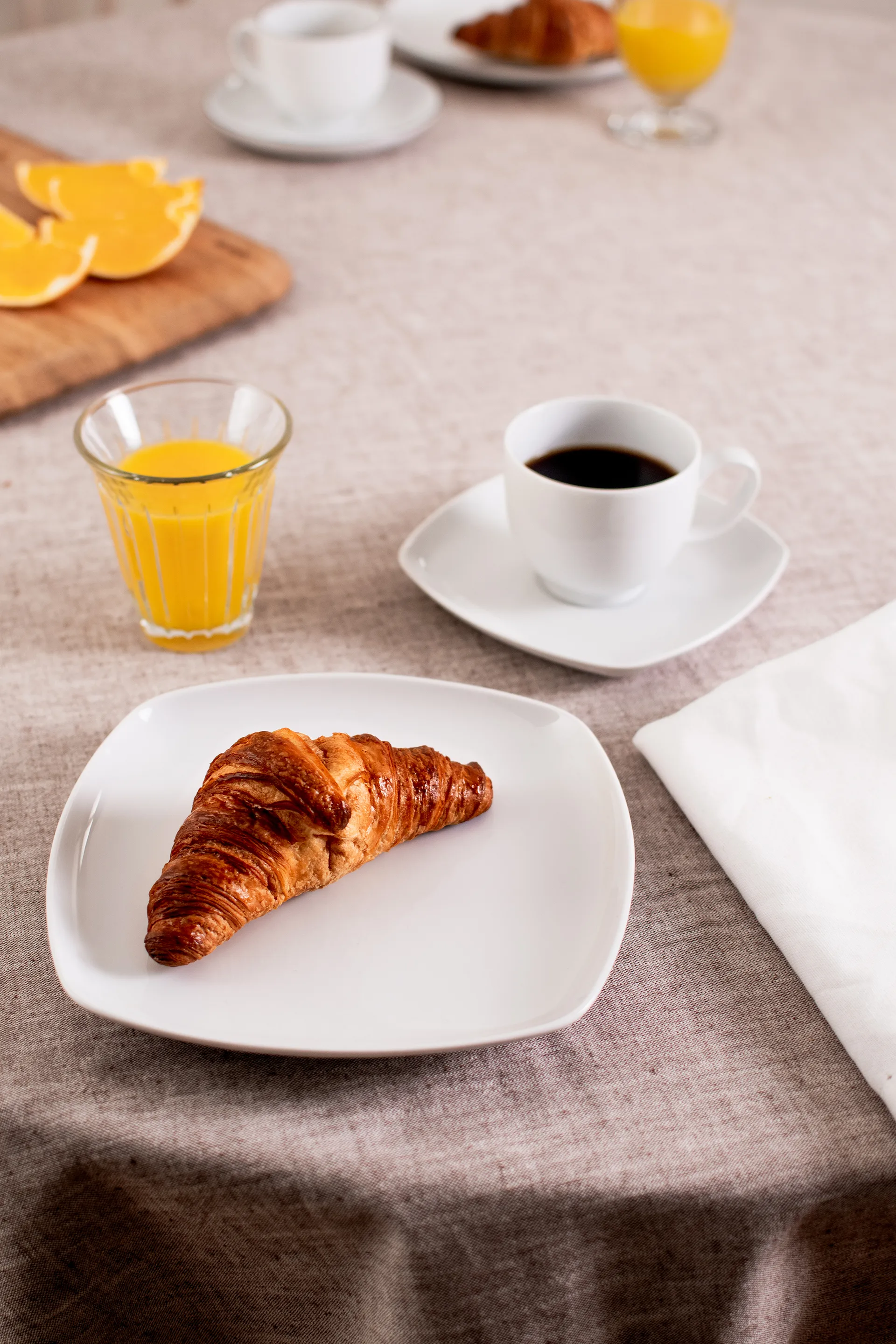 Conjunto de café quadrado Lido 18 peças, Branco  Seltmann Weiden