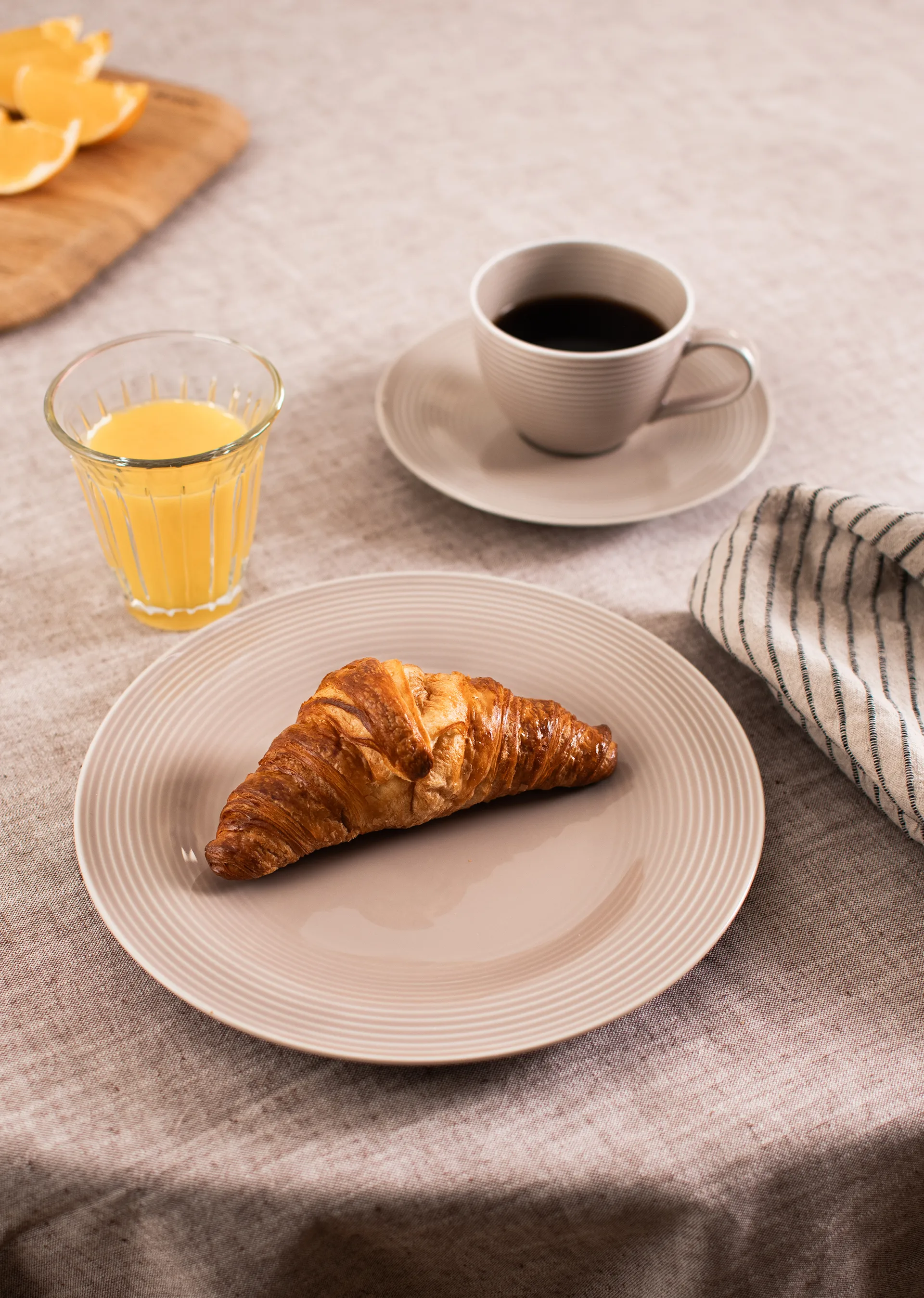 Conjunto de louça Beat 30 peças, Bege areia Seltmann Weiden