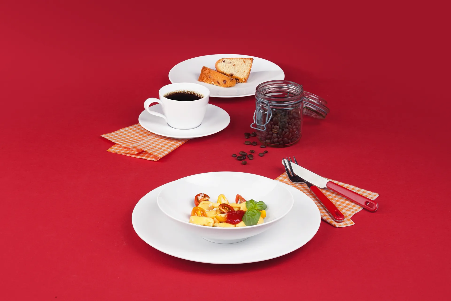 Conjunto de louça Life 30 peças , Branco  Seltmann Weiden