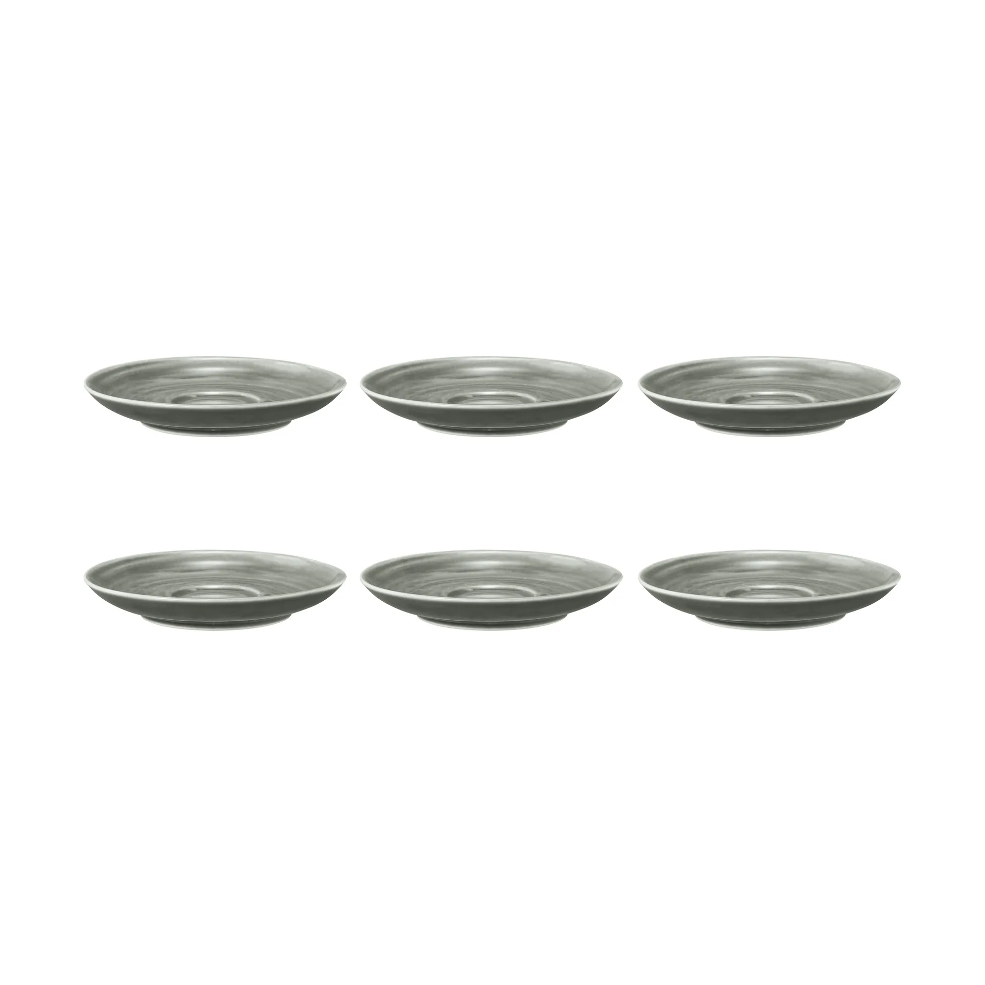 Pires de café Terra Ø12 cm 6-unidades, Cinzento pearl Seltmann Weiden