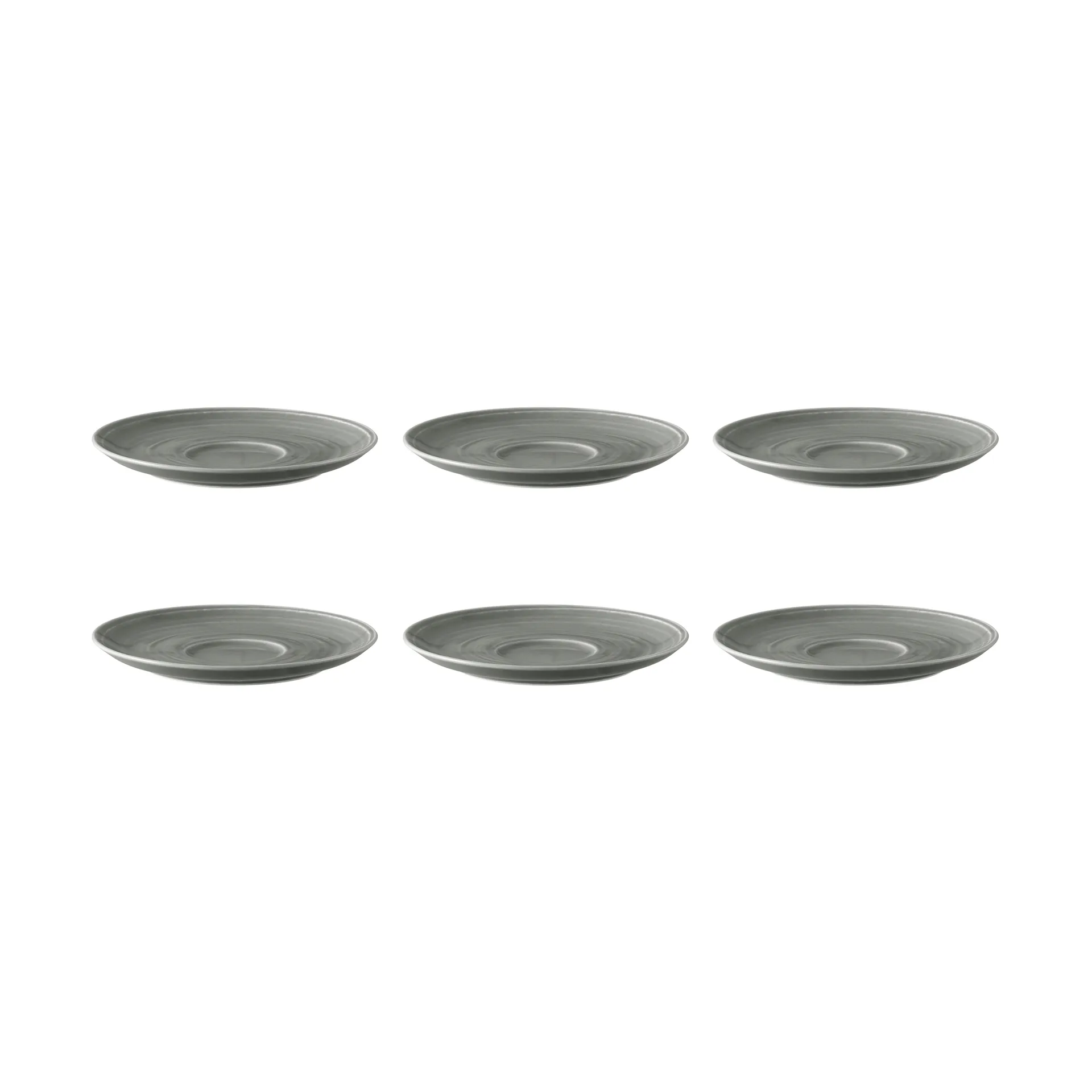 Pires de café Terra Ø16,1 cm 6-unidades , Cinzento pearl Seltmann Weiden