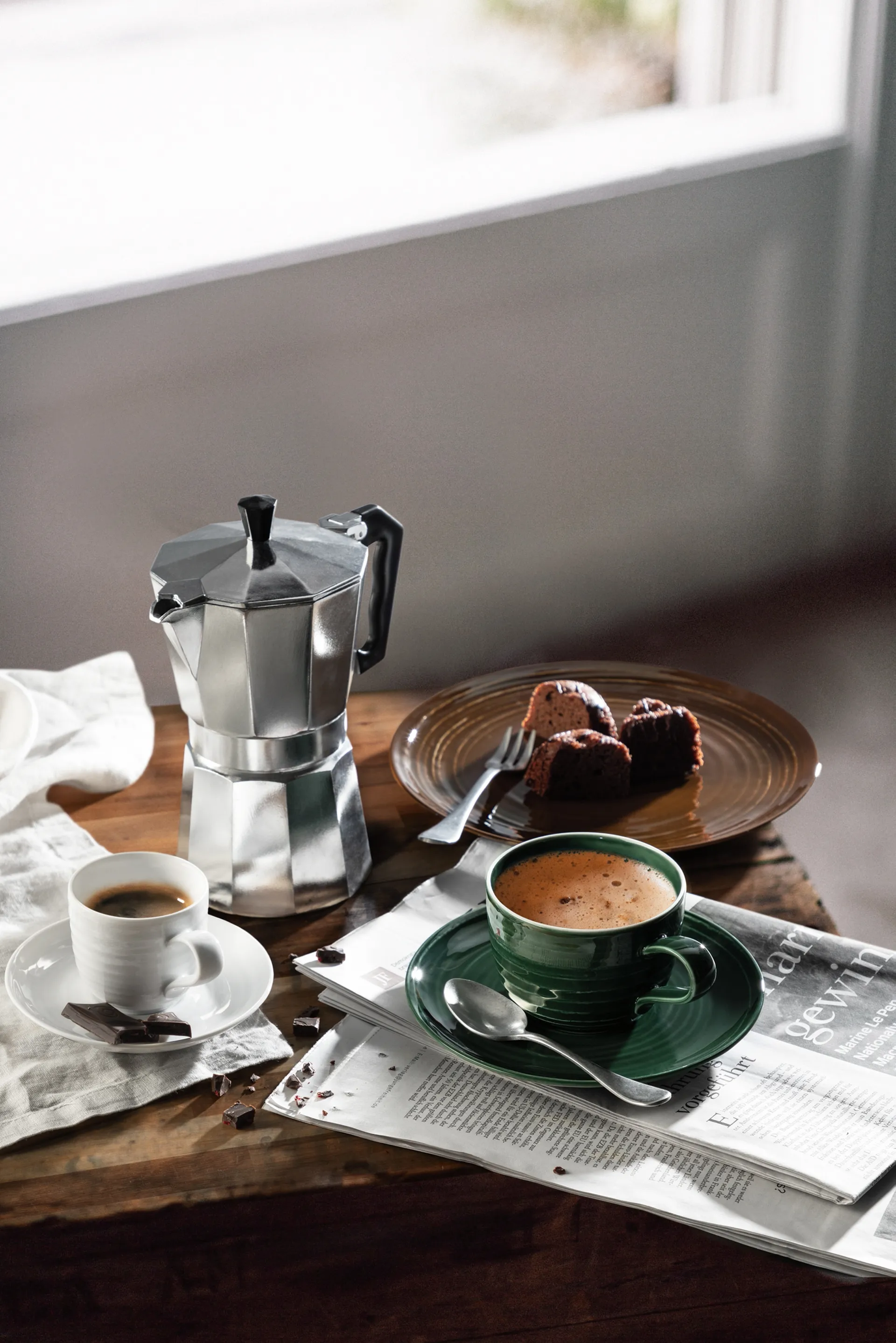 Pires de café Terra Ø16,1 cm 6-unidades , Earth Brown  Seltmann Weiden