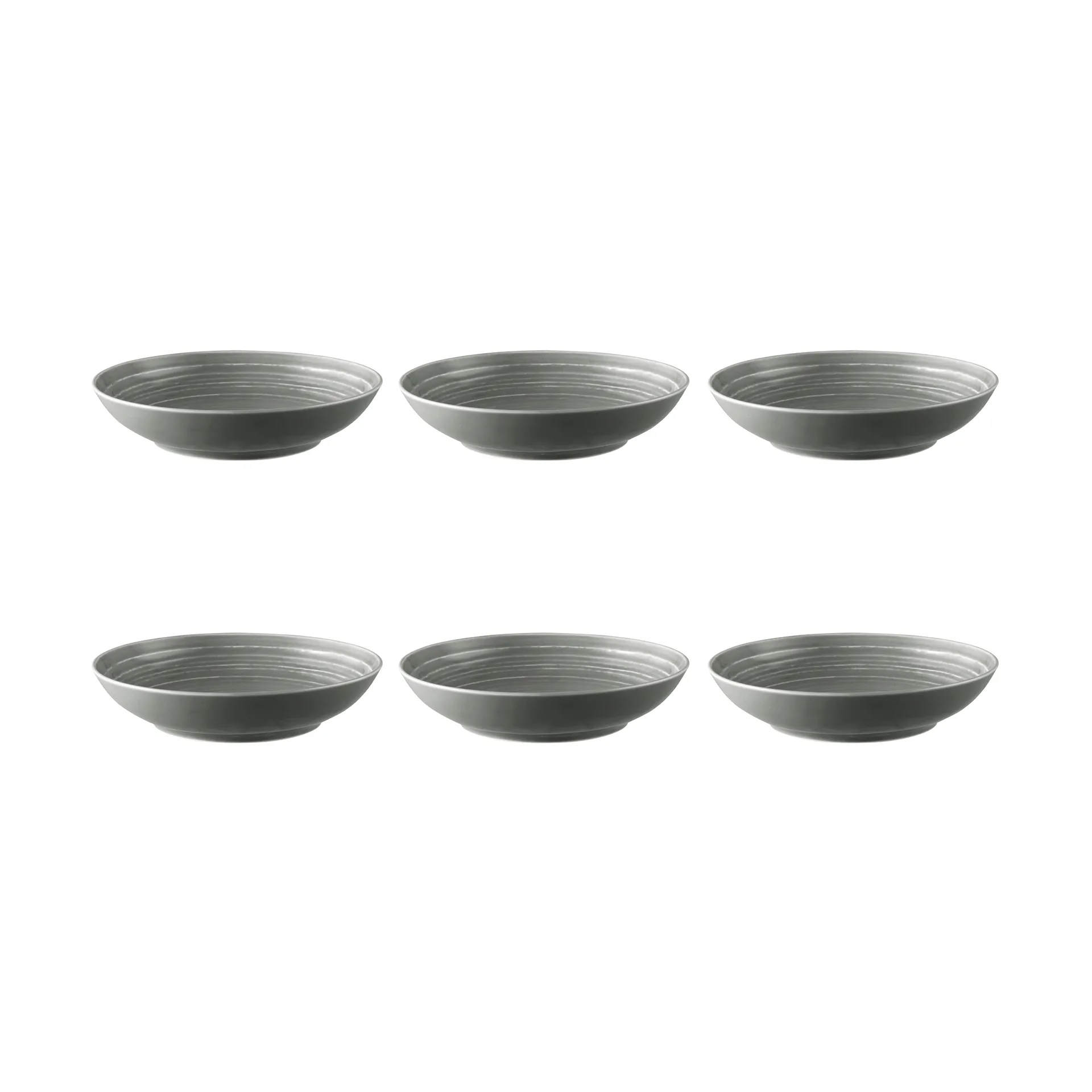 Prato fundo Terra Ø21,2 cm 6-unidades , Cinzento pearl Seltmann Weiden