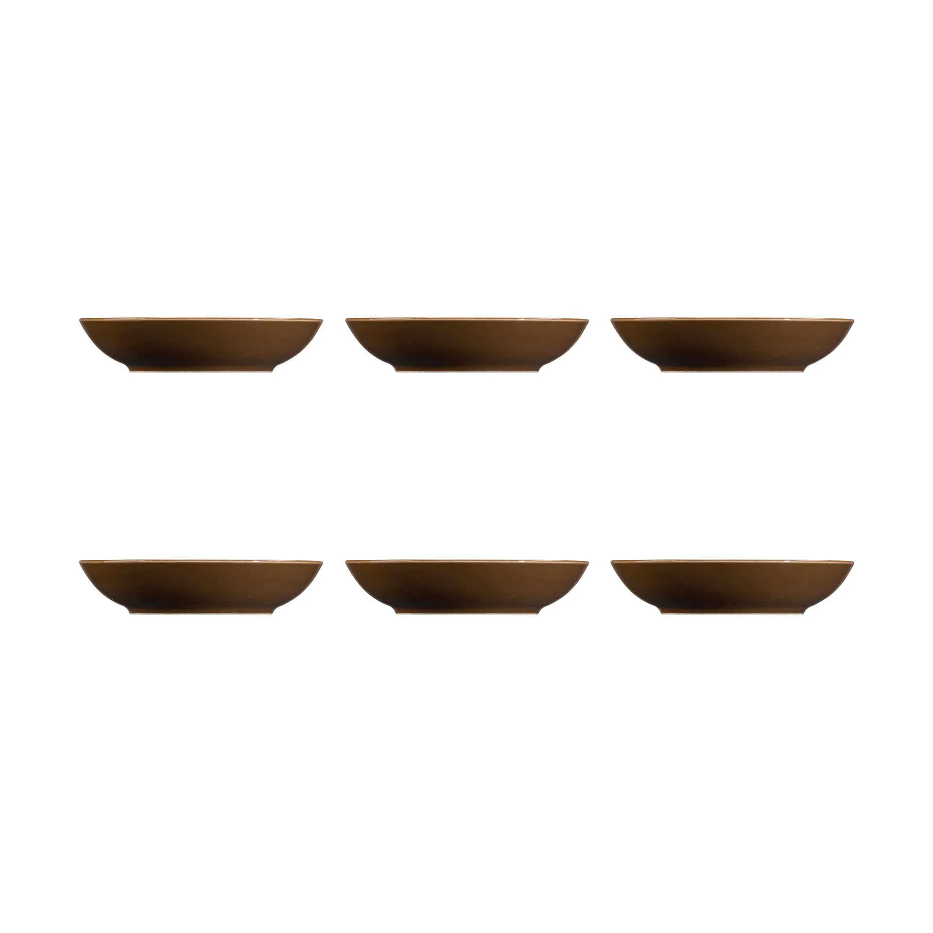 Prato fundo Terra Ø21,2 cm 6-unidades , Earth Brown  Seltmann Weiden