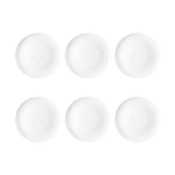 Prato Terra Ø22,7 cm 6-unidades  - Branco  - Seltmann Weiden