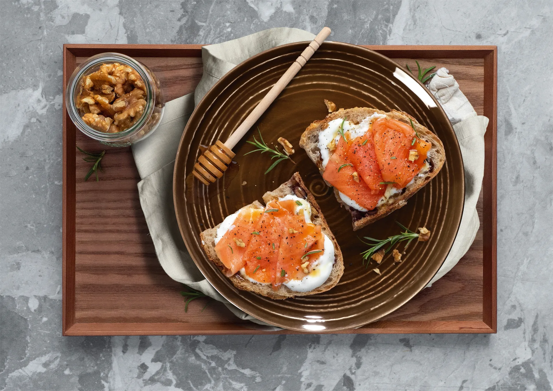 Prato Terra Ø22,7 cm 6-unidades , Earth Brown  Seltmann Weiden