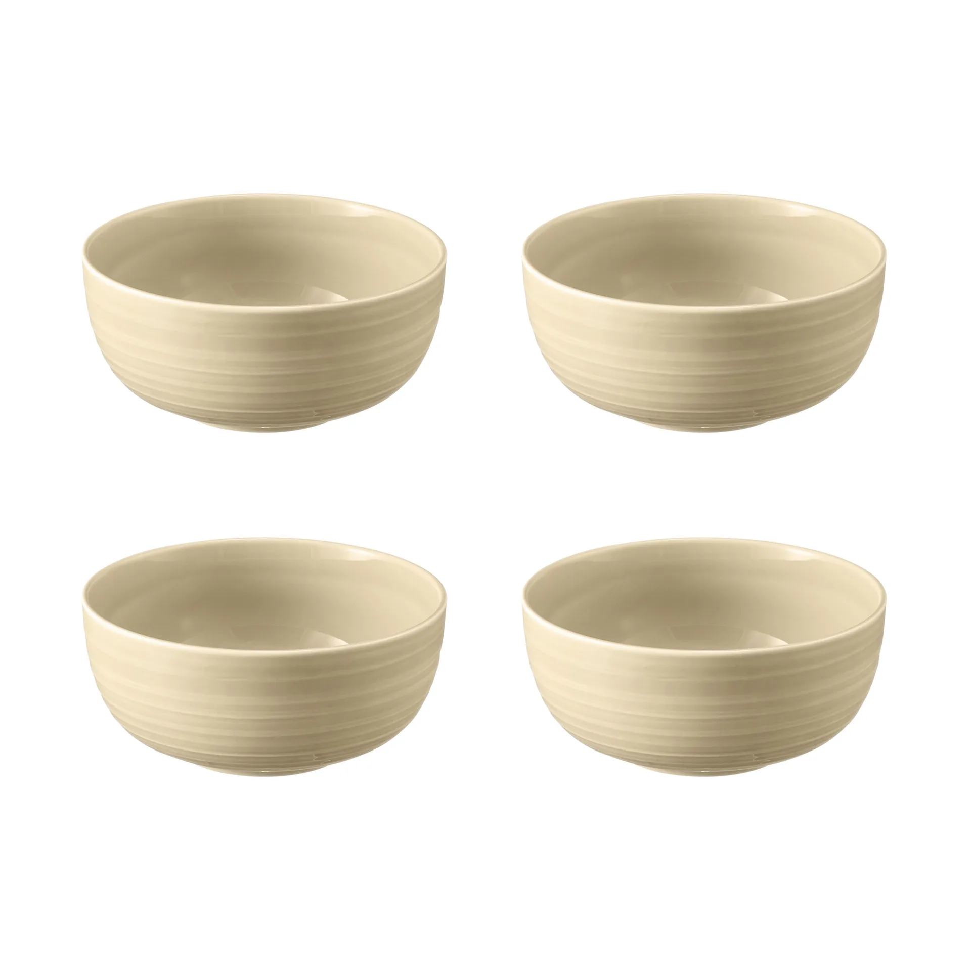 Tigela Terra Ø15 cm 4-unidades , Areia bege  Seltmann Weiden