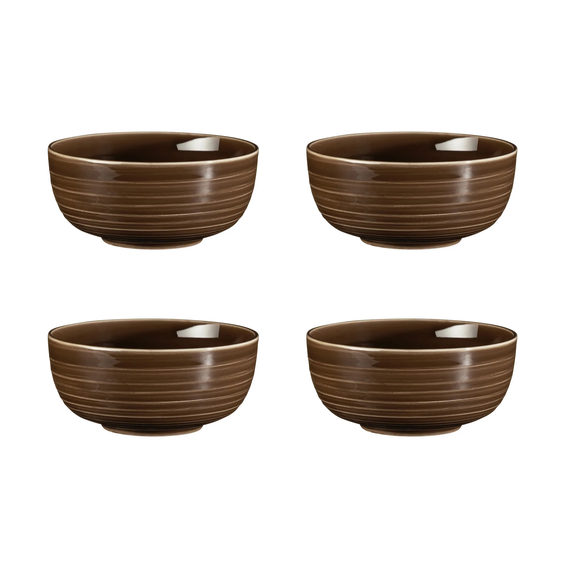 Tigela Terra Ø15 cm 4-unidades , Earth Brown  Seltmann Weiden