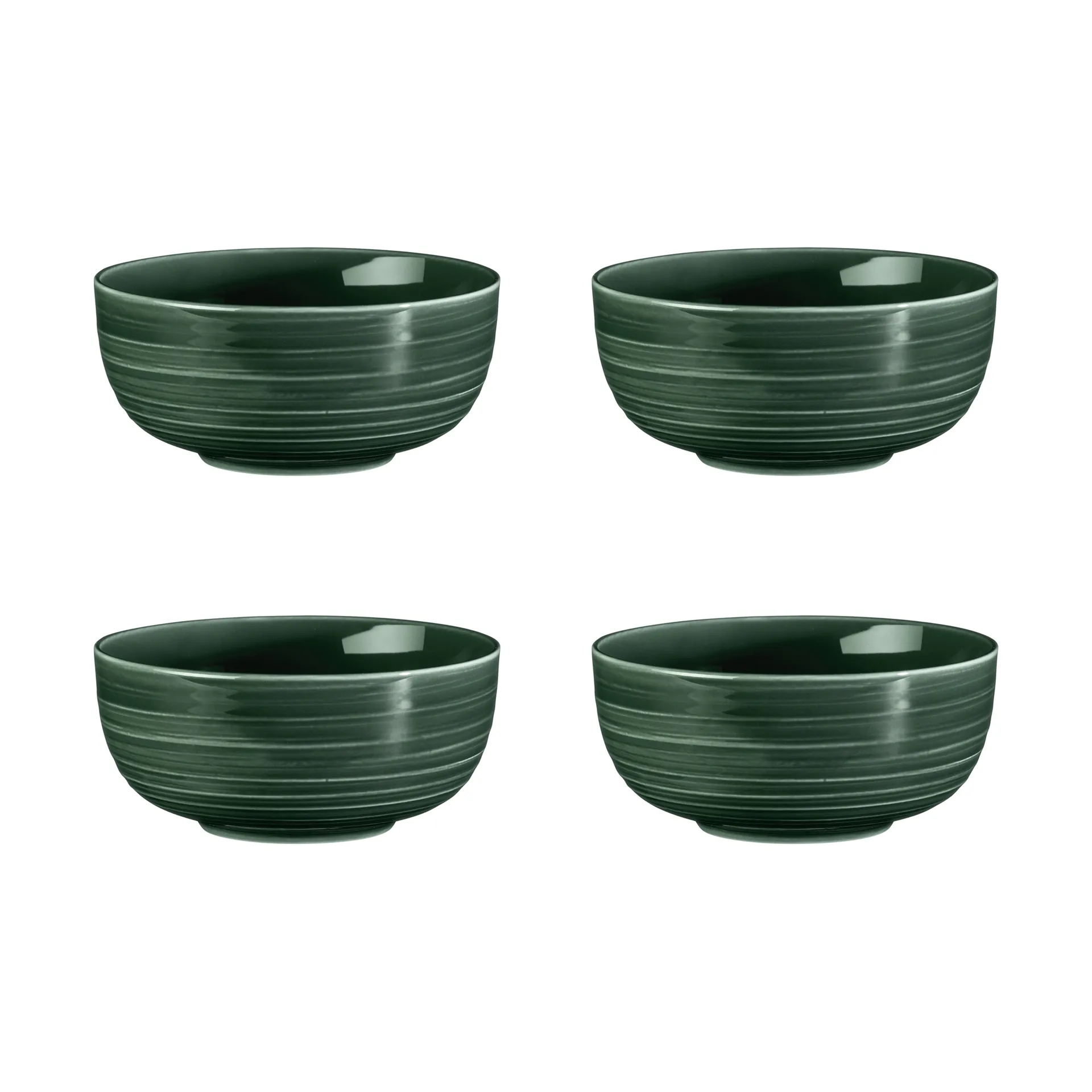 Tigela Terra Ø15 cm 4-unidades , Verde musgo  Seltmann Weiden