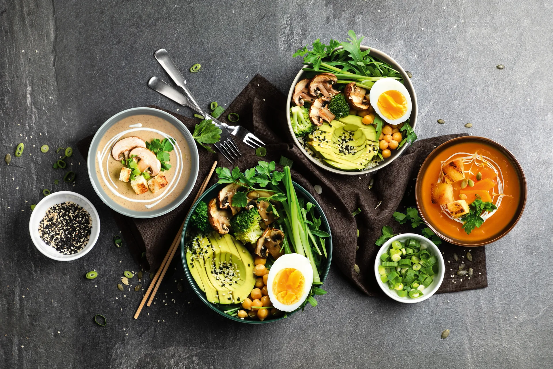 Tigela Terra Ø25,5 cm 2-unidades , Verde musgo  Seltmann Weiden