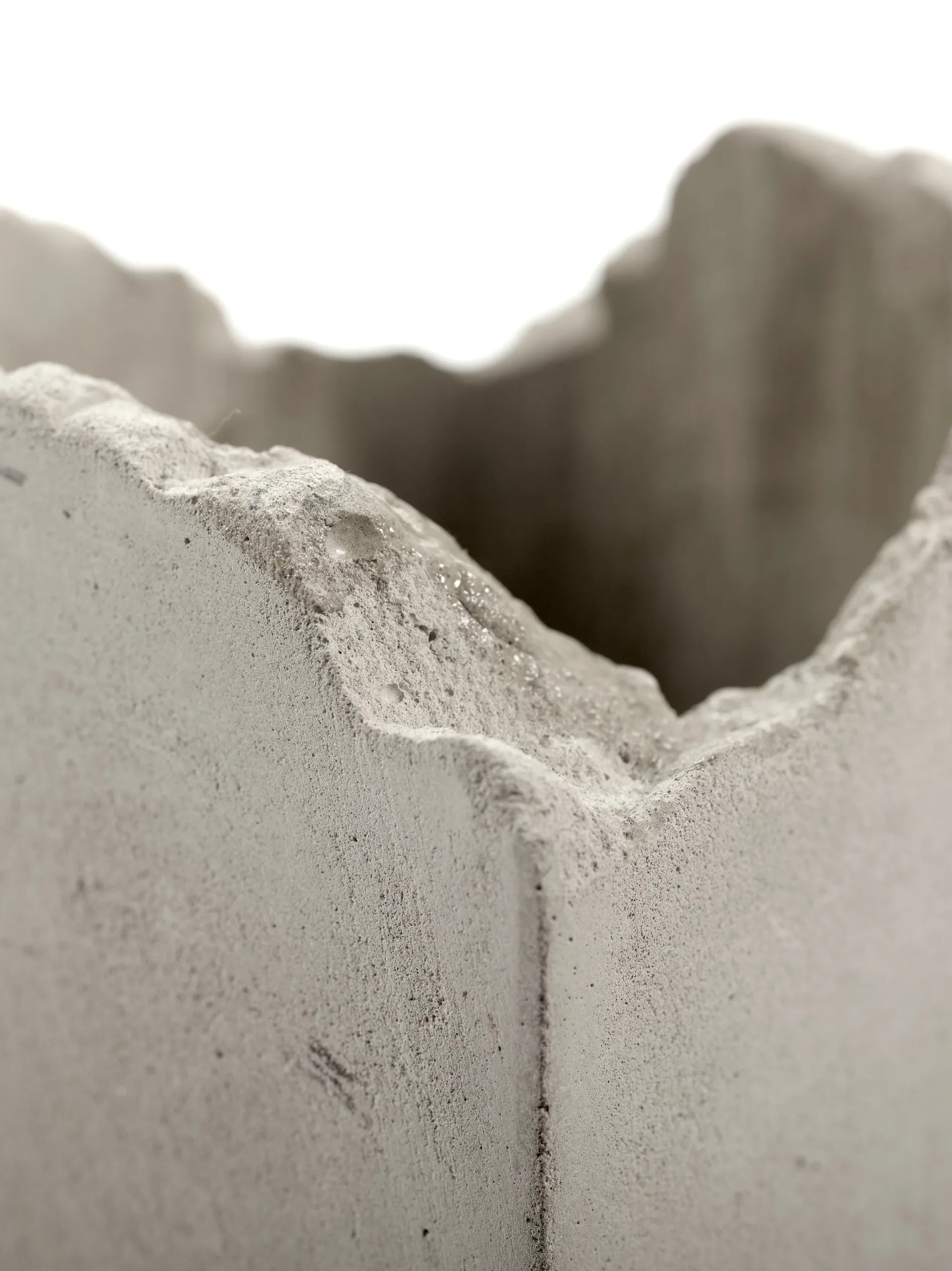 Broquaine vaso S 28 cm, Cinza Serax