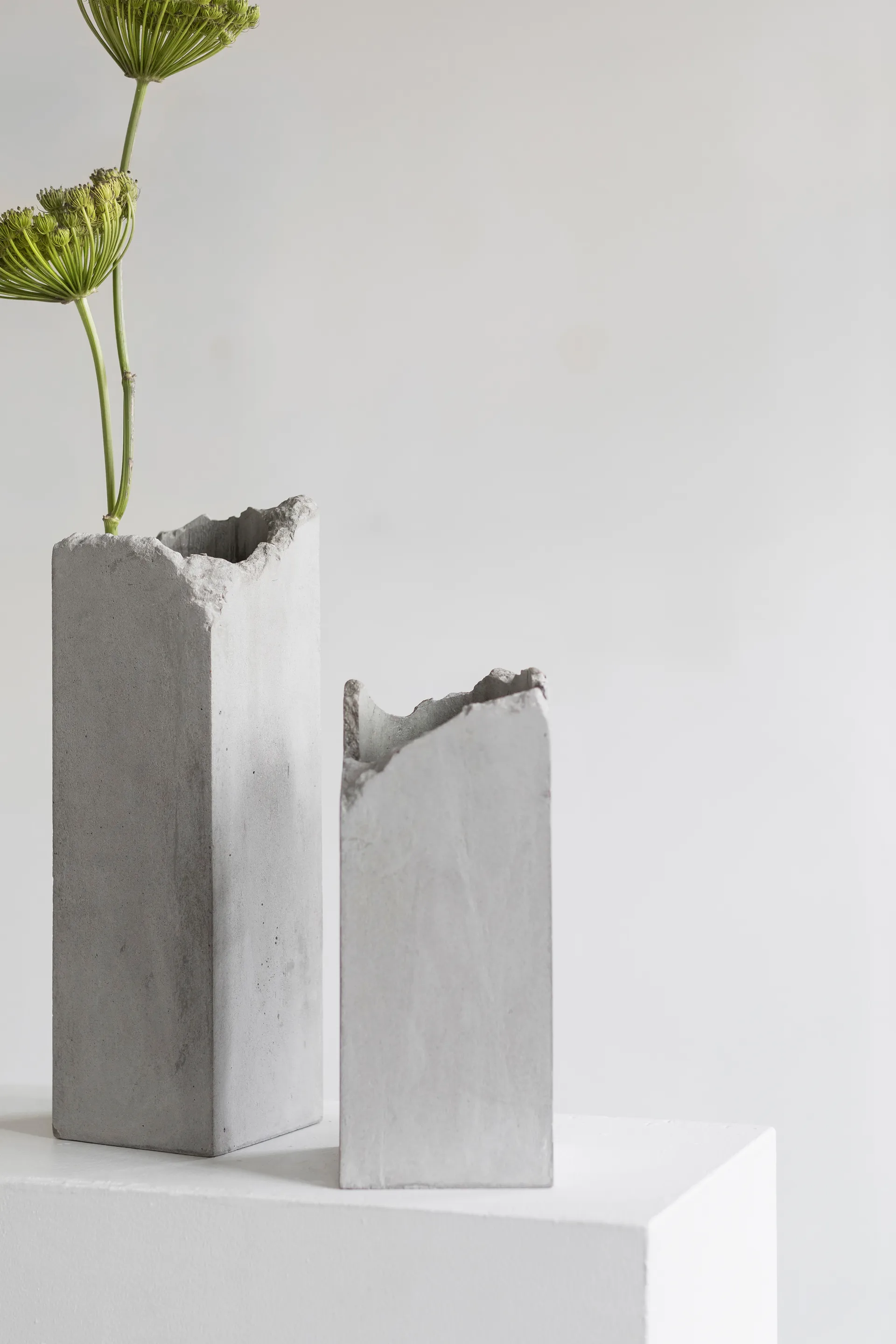 Broquaine vaso S 28 cm, Cinza Serax