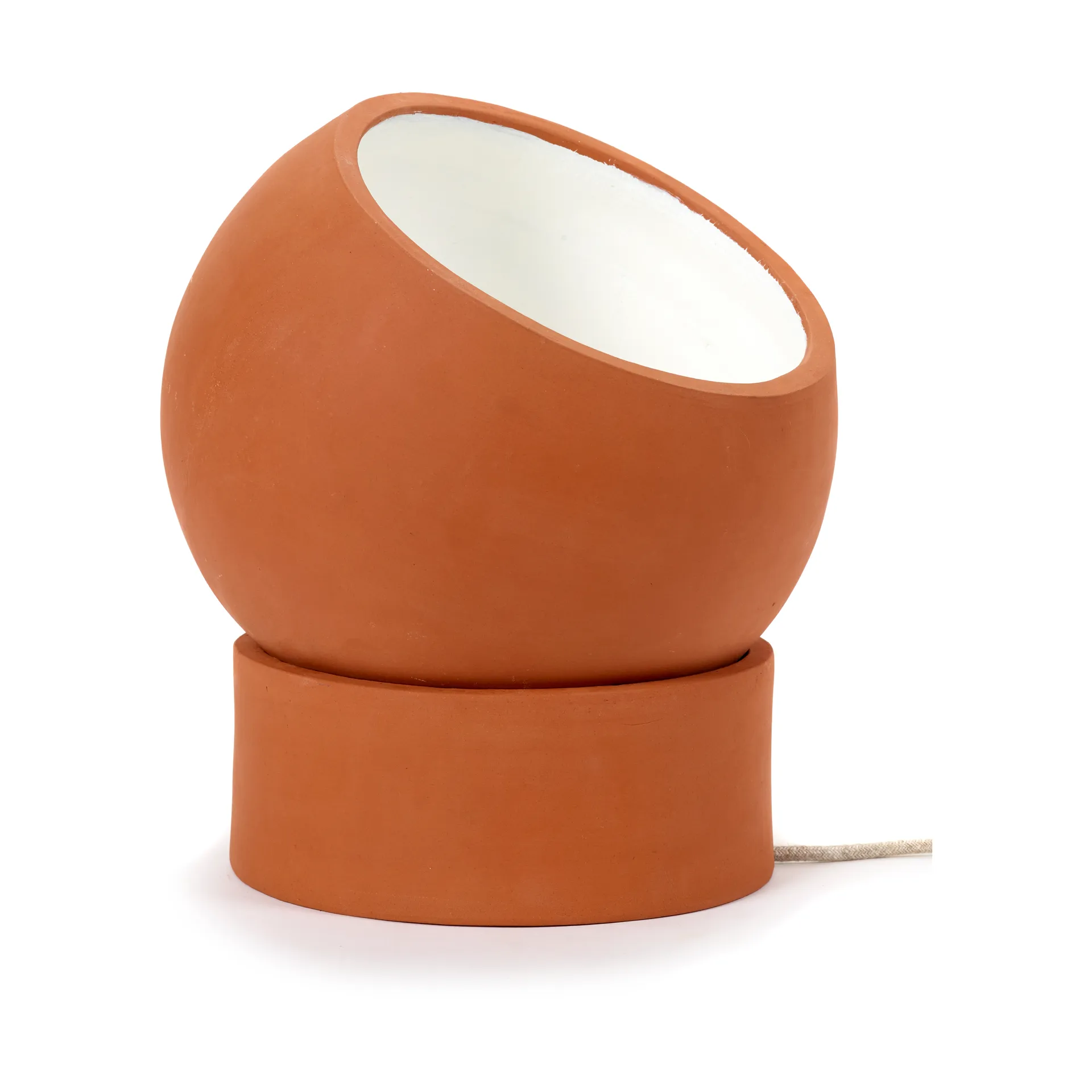 Candeeiro de chão Terra low, Terracotta Serax