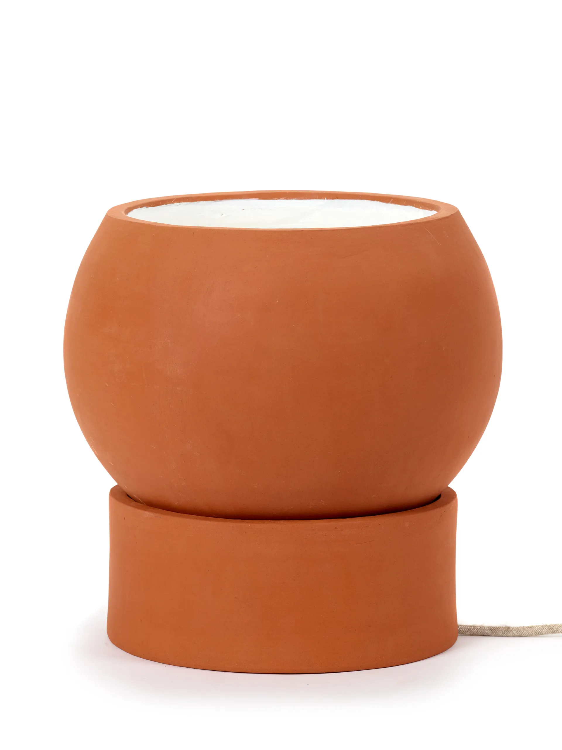 Candeeiro de chão Terra low, Terracotta Serax
