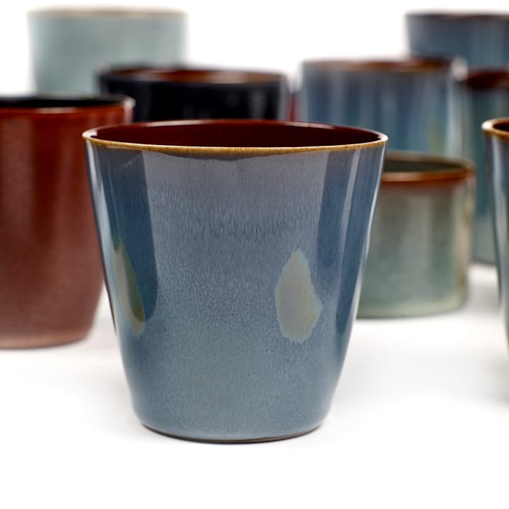 Caneca Terres de Rêves S, smokey blue-rust Serax