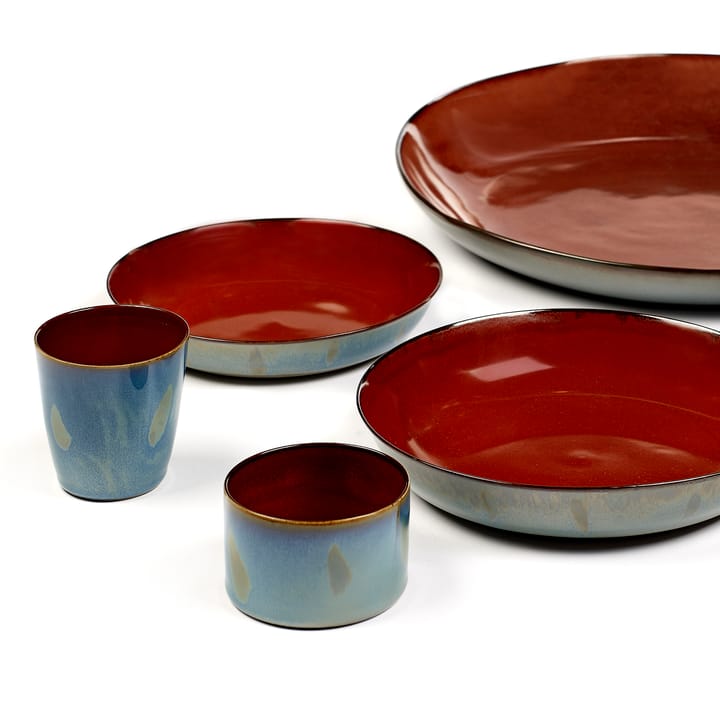 Caneca Terres de Rêves S, smokey blue-rust Serax