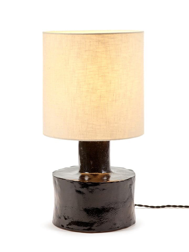 Catherine candeeiro de mesa 47 cm, Preto-branco Serax