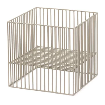 Cesta Turn quadrada 22x22 cm - Grey - Serax