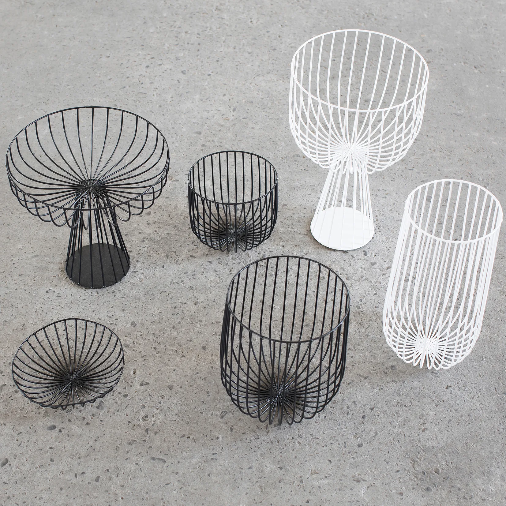 Cesto Catu Ø 30 cm, preto Serax