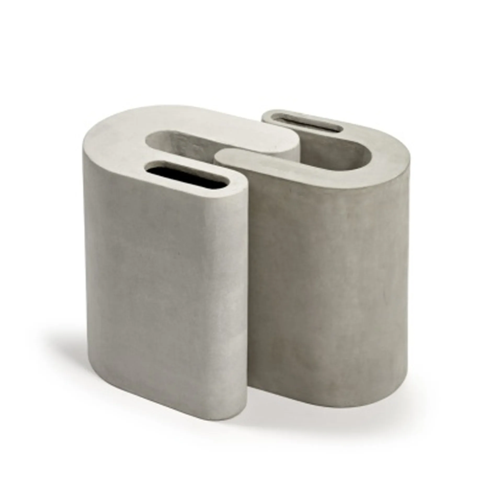 Concrete banco 37 cm, Cinza Serax