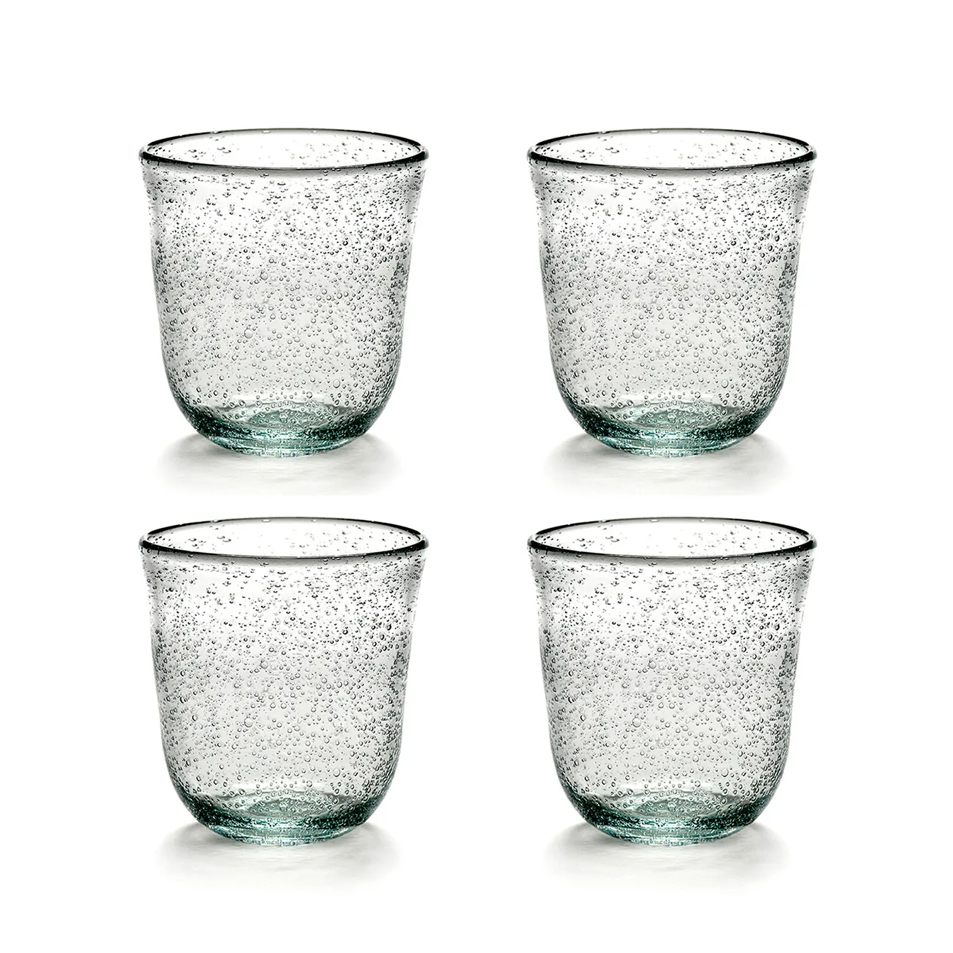 Copo de água Pure Pascale, 4 un. transparente,  Serax