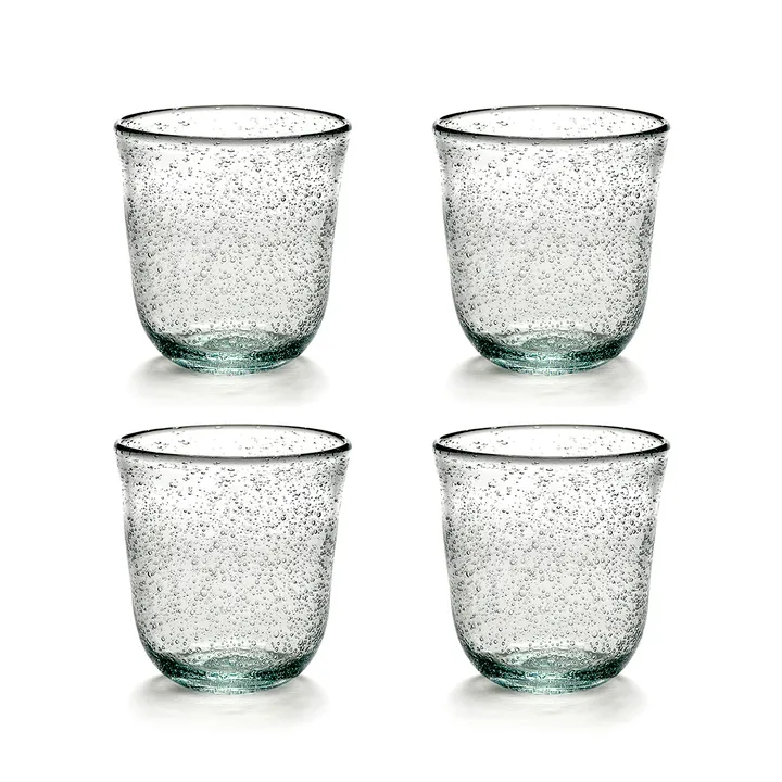 Copo de água Pure Pascale, 4 un. transparente - Serax