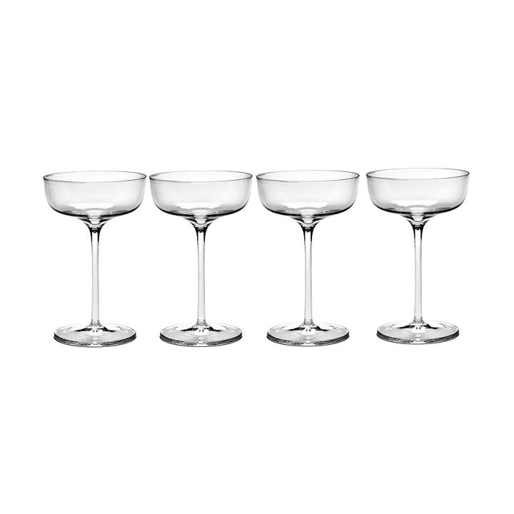 Copo de champanhe Passe-Partout 15 cl 4 un. transparente - Serax