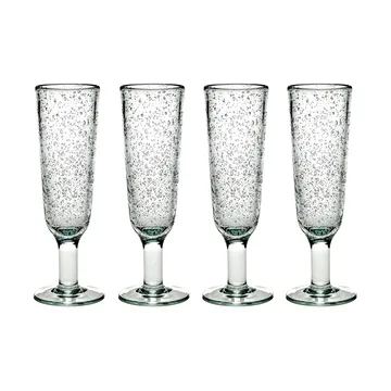 Copo de champanhe Pure Pascale, 4 un. transparente - Serax
