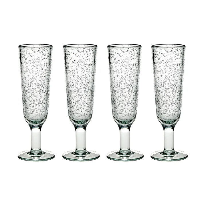Copo de champanhe Pure Pascale, 4 un. transparente - Serax