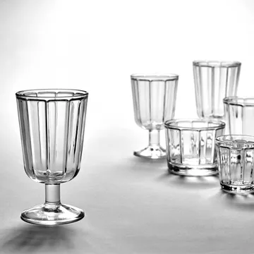 Copo de vinho branco Surface 18 cl, 4 un. transparente - Serax
