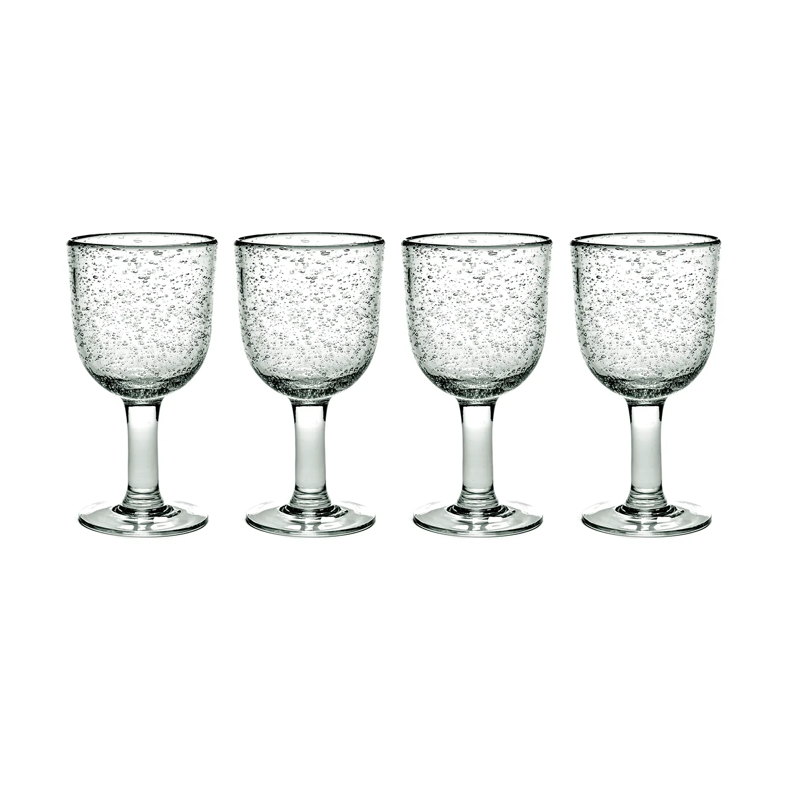 Copo de vinho tinto Pure Pascale, 4 un. transparente,  Serax