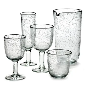 Copo de vinho tinto Pure Pascale, 4 un. transparente - Serax