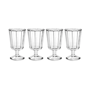 Copo de vinho tinto Surface 23 cl, 4 un. transparente - Serax