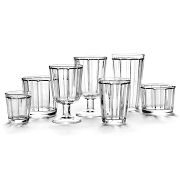 Copo de vinho tinto Surface 23 cl, 4 un. transparente - Serax