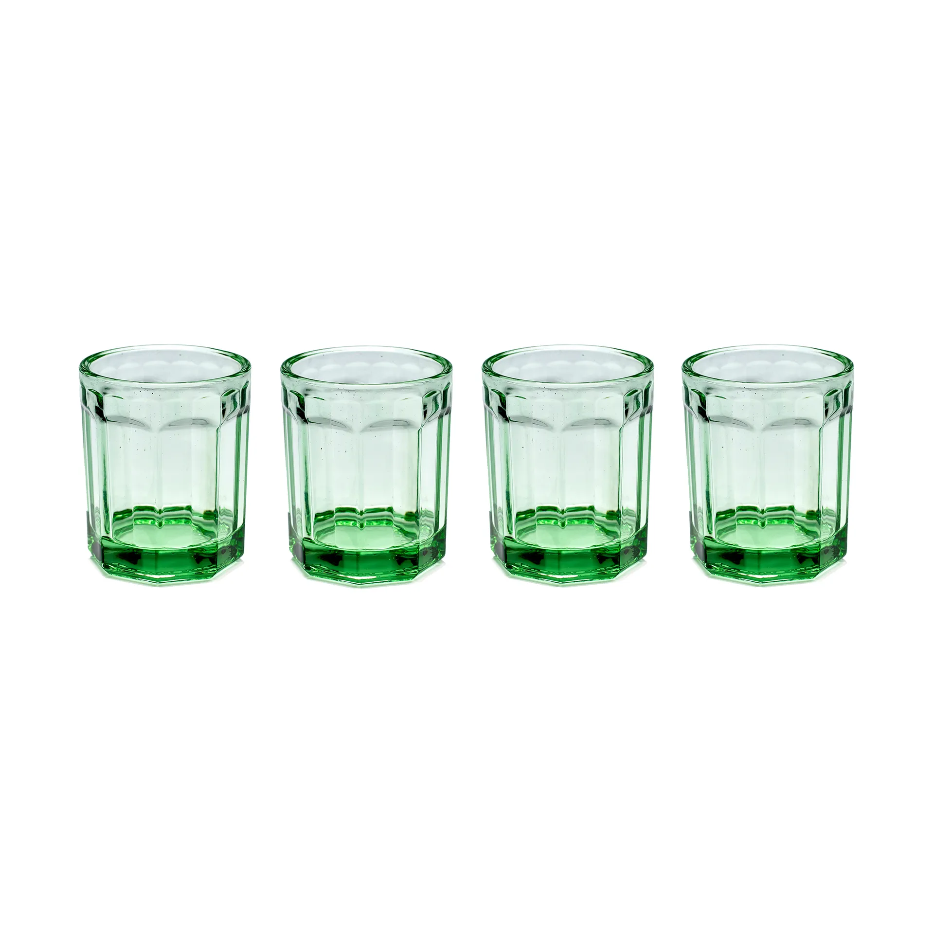 Copo Fish & Fish 22 cl 4 un. verde,  Serax
