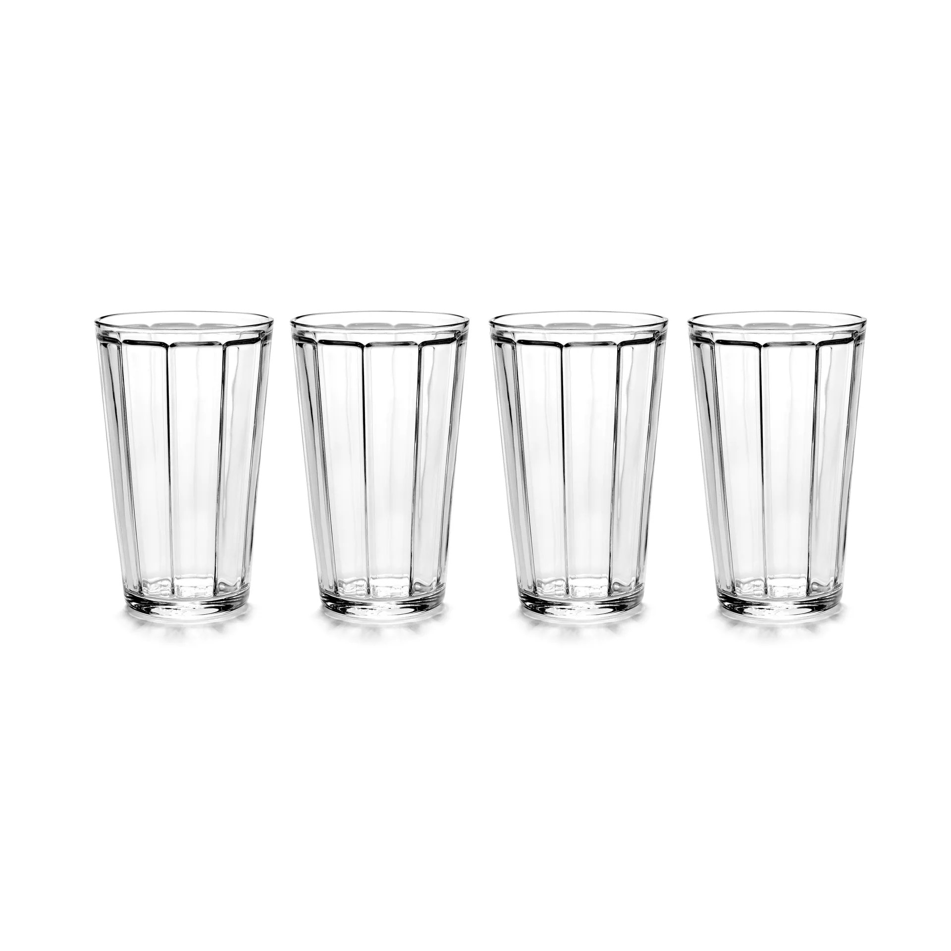 Copo longo Surface 45 cl, 4 un. transparente,  Serax