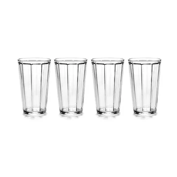 Copo longo Surface 45 cl, 4 un. transparente - Serax