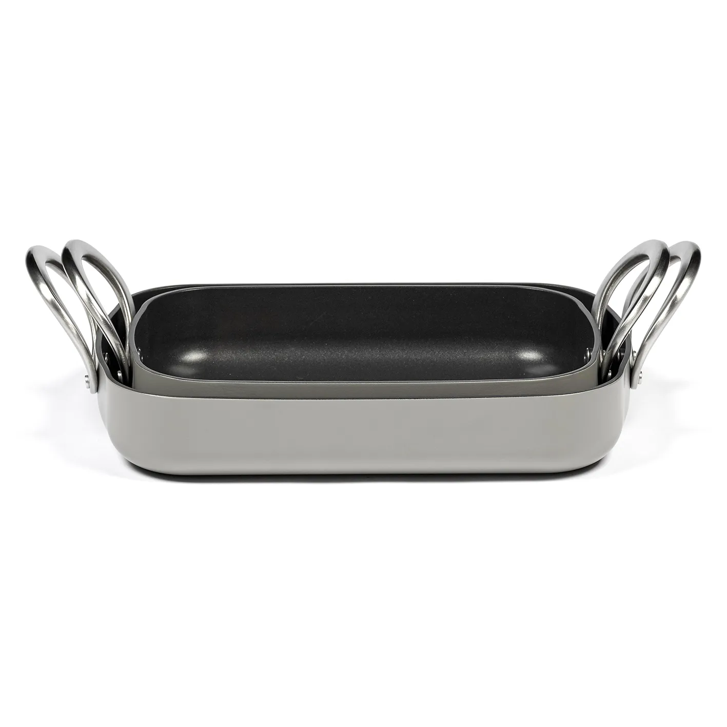 Forma para forno Pure 23x34 cm, stone grey Serax