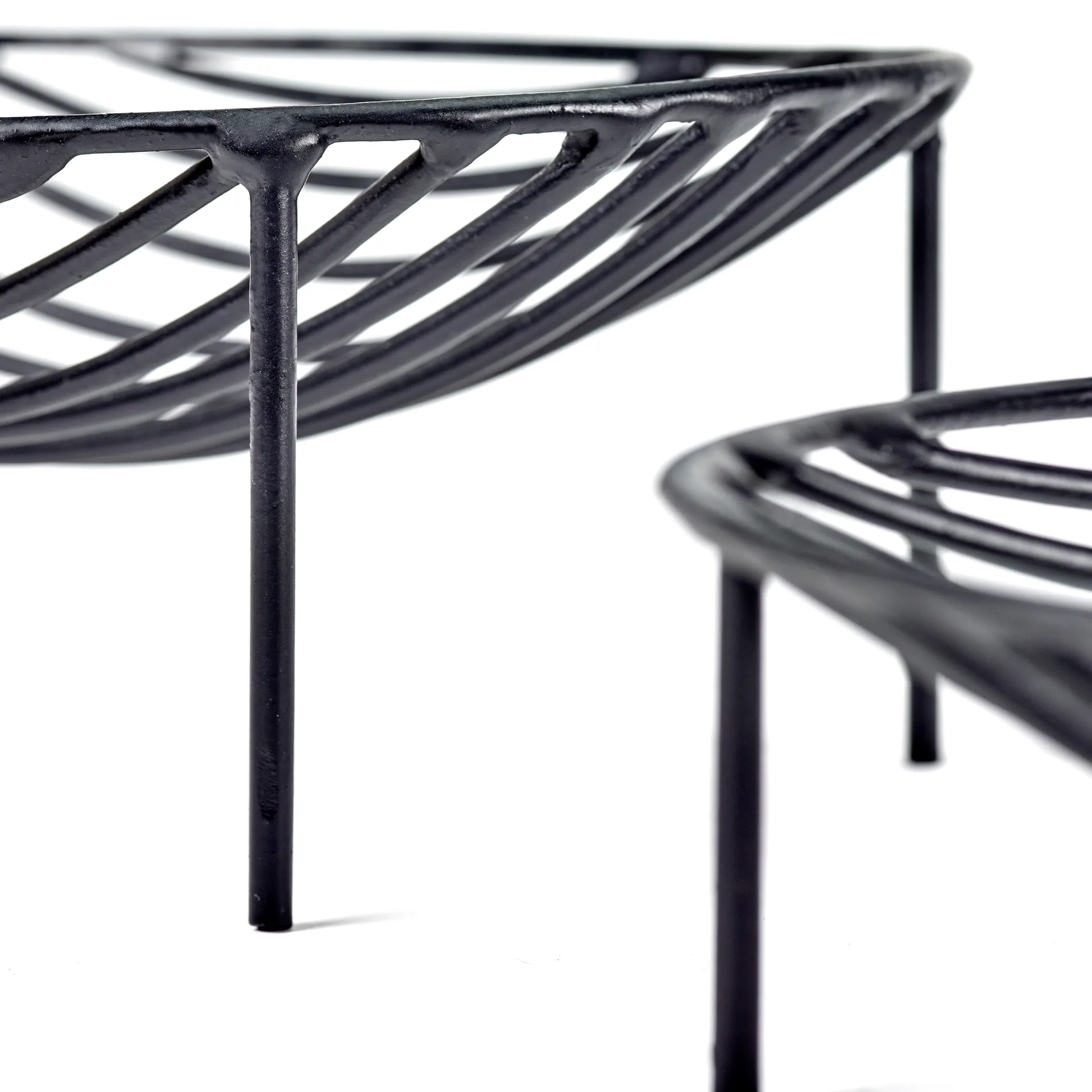 Fruteira Nana 16x21 cm, preto Serax