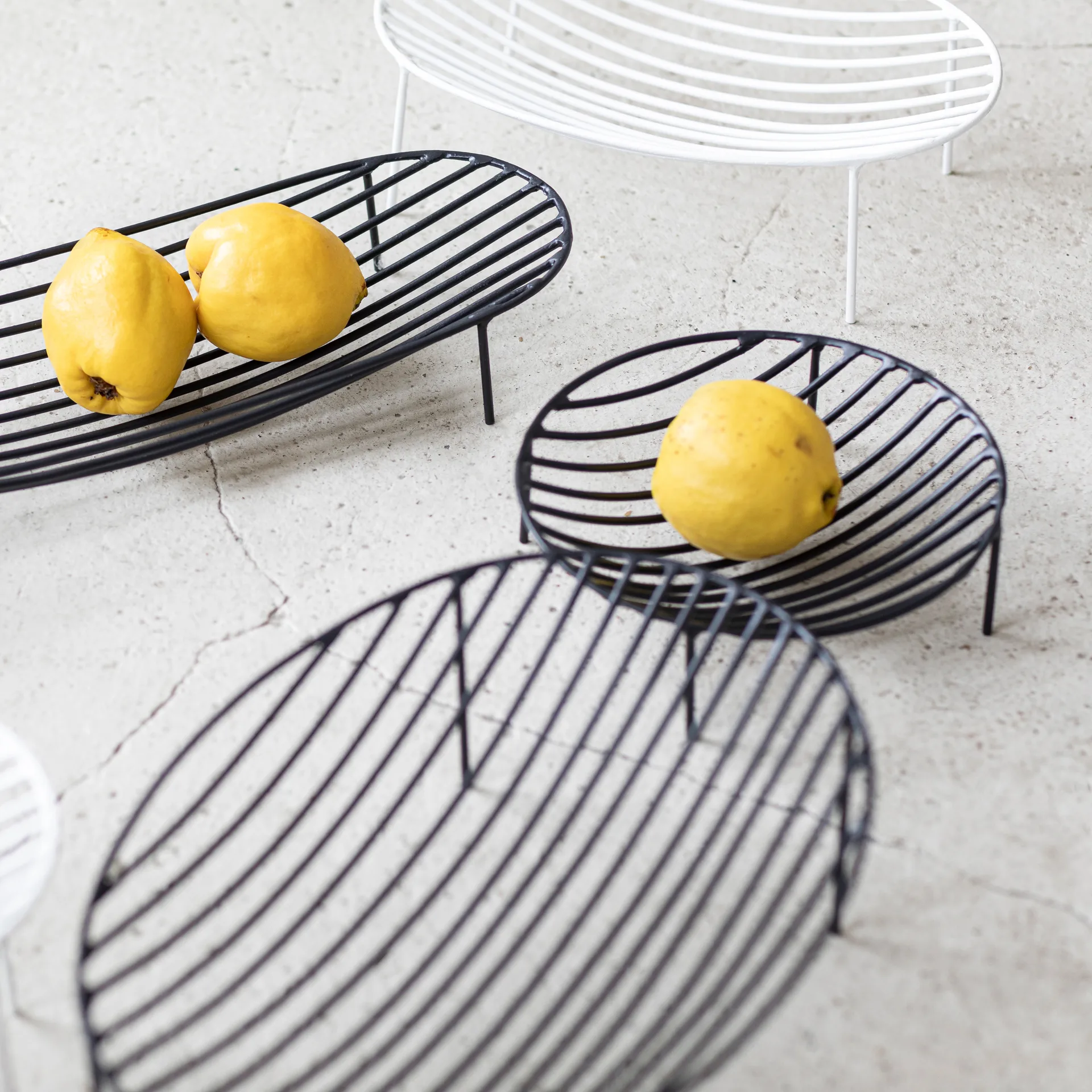 Fruteira Nana Ø20 cm, preto Serax