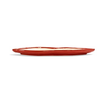 Les Objets Mouleversants bandeja M - Vermelho-branco - Serax