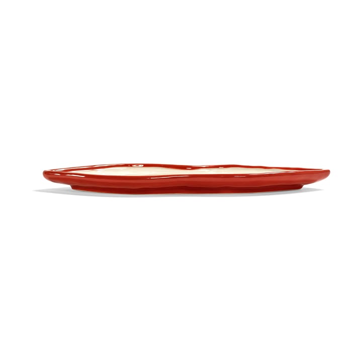 Les Objets Mouleversants bandeja M, Vermelho-branco Serax