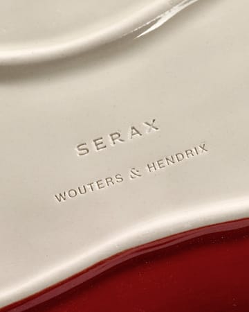 Les Objets Mouleversants bandeja M - Vermelho-branco - Serax
