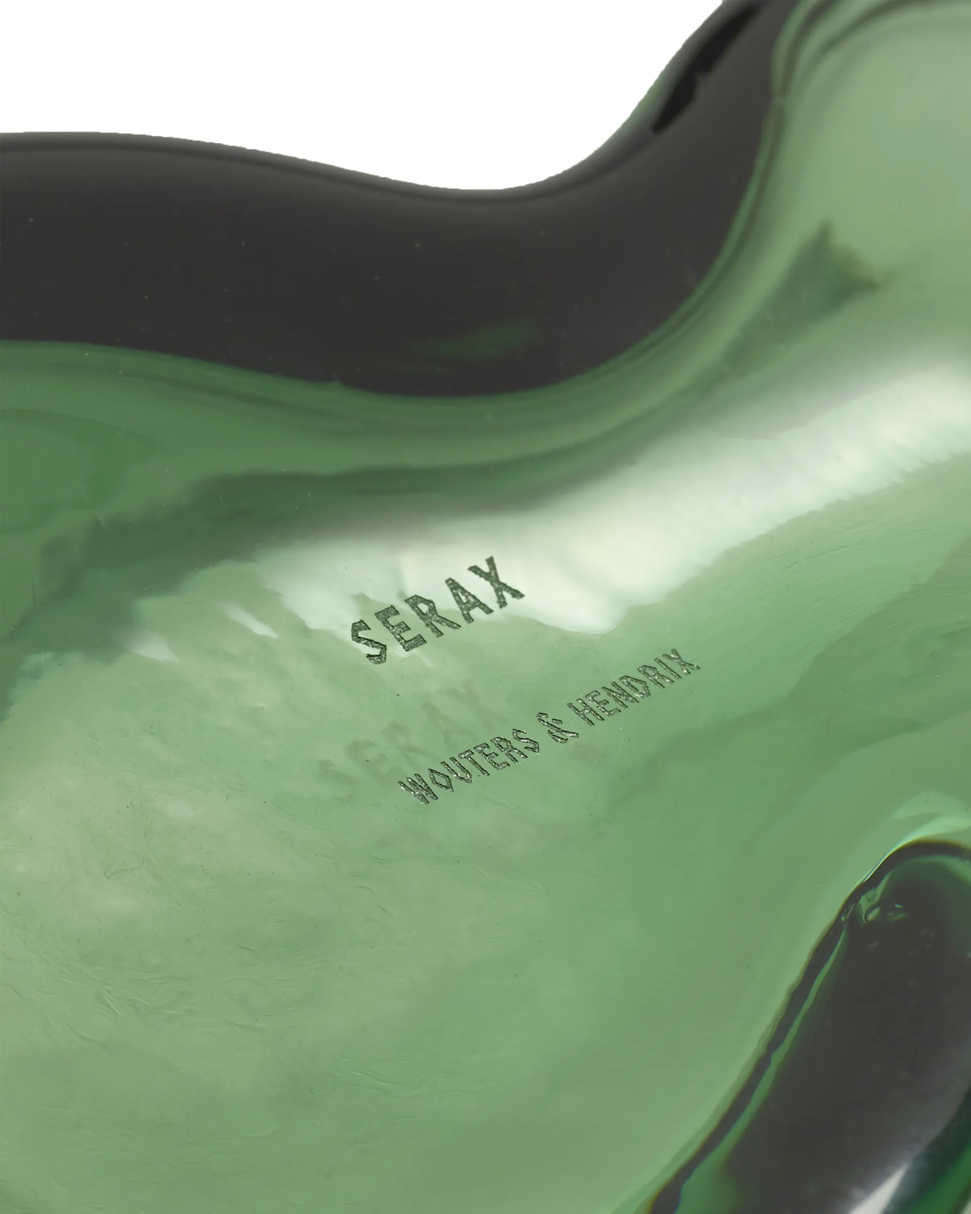 Les Objets Mouleversants garrafa 0,95 L, Verde esmeralda Serax