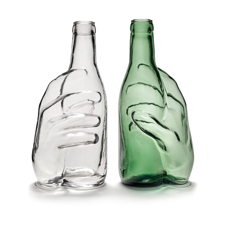 Les Objets Mouleversants garrafa 0,95 L, Verde esmeralda Serax