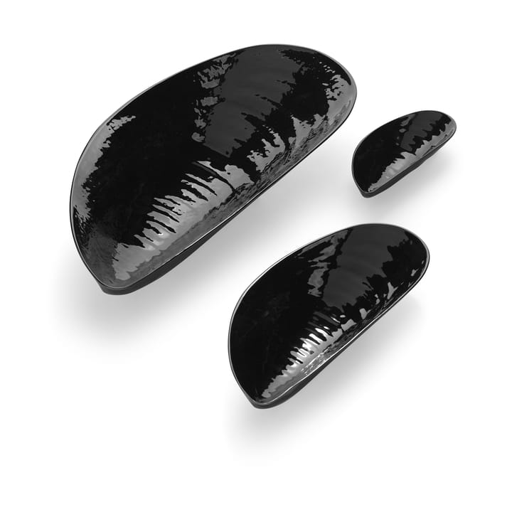 Les Objets Mouleversants Marcel tigela L 21,5x46 cm, Preto Serax