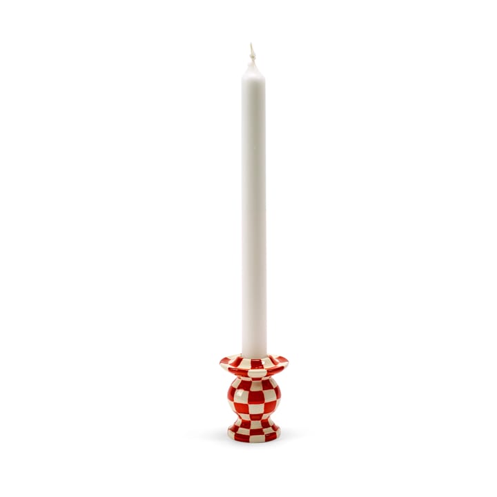 Les Objets Mouleversants N°2 castiçal, Vermelho-branco Serax