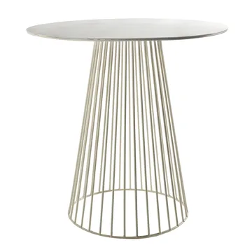 Mesa Garbo 50 cm - branco - Serax